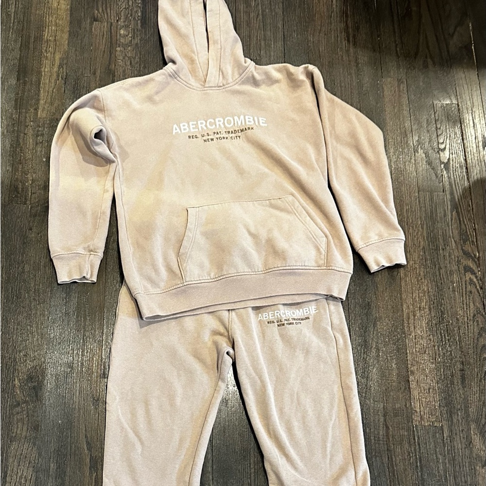 Abercrombie Kids Tan Matching Set
